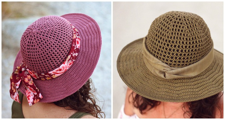 Brimmed Sun Hat Crochet Free Pattern Crochet Knitting - Sun Hat Crochet Pattern Free
