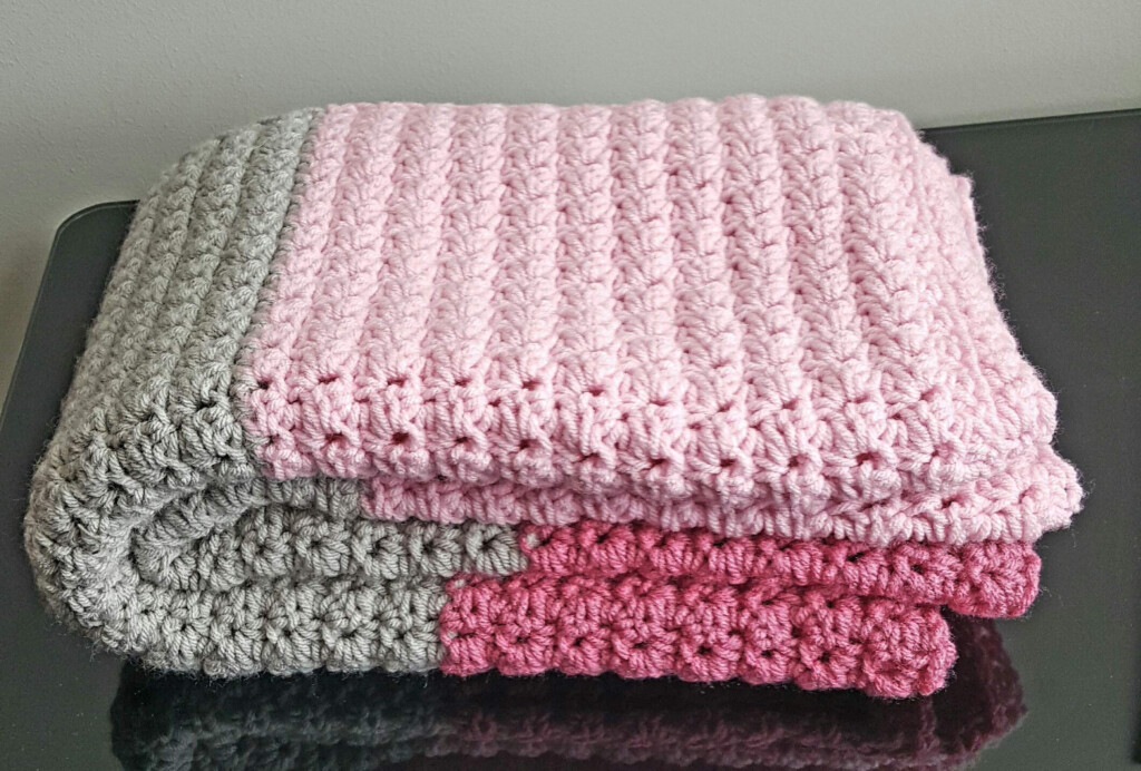 Crochet Baby Blanket Pattern Girl At Donald Miles Blog - Baby Girl Crochet Blanket Free Pattern