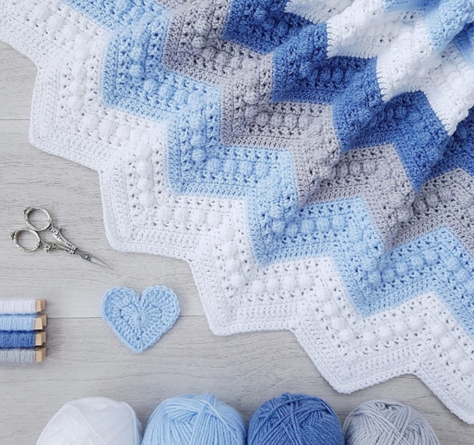 Crochet Hugs Kisses Baby Blanket Pattern CROCHET STEP BY STEP - Hugs And Kisses Crochet Blanket Pattern Free